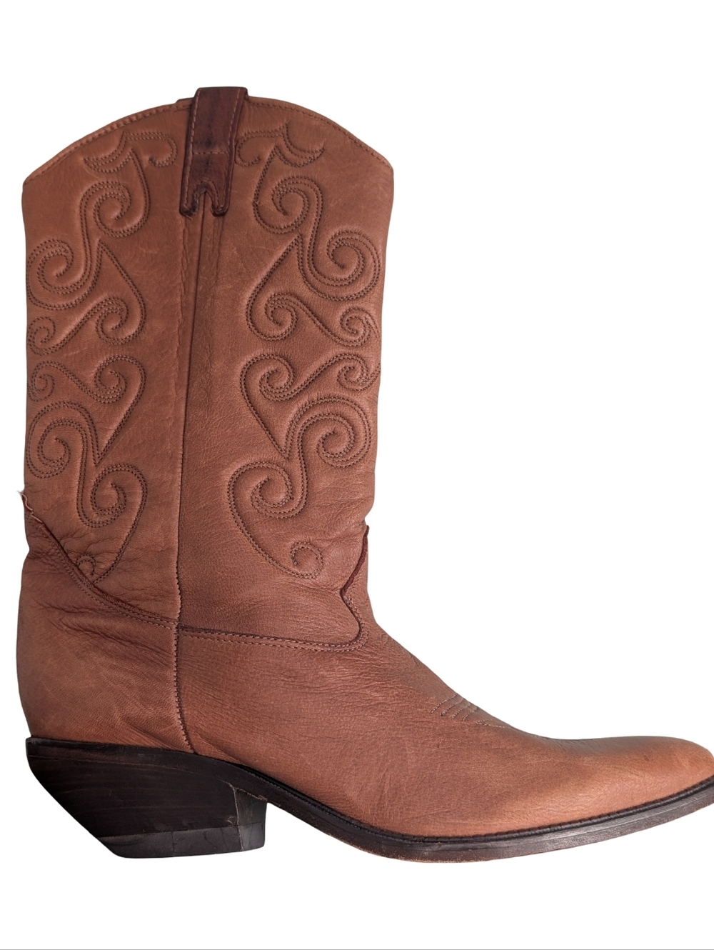 Vintage Zodiac USA Leather Cowboy Boots 8.5M